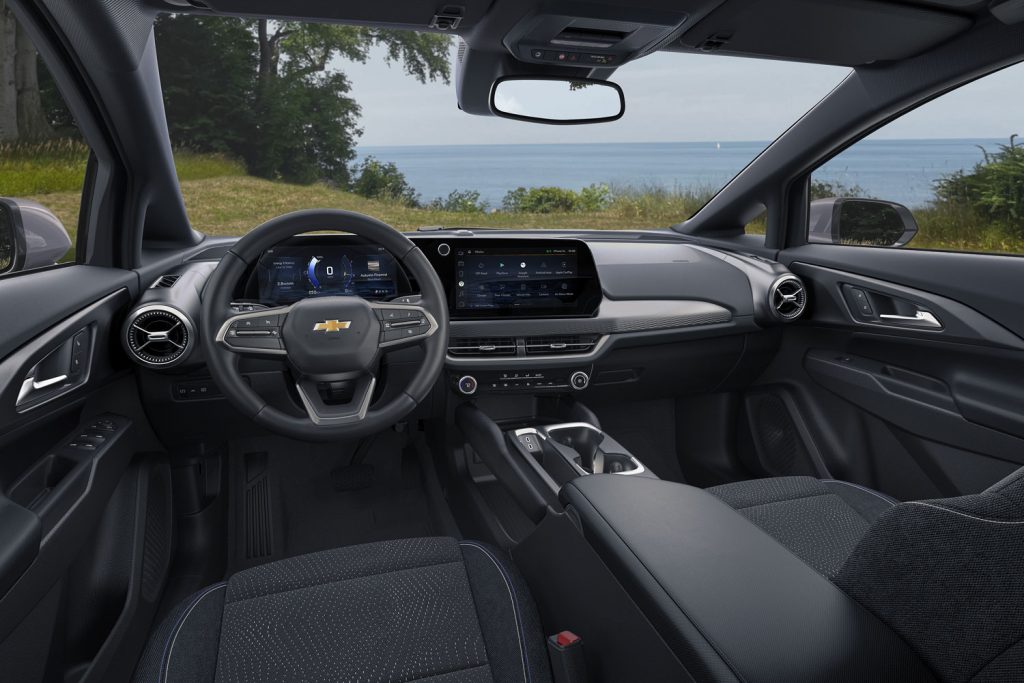 Chevrolet Equinox EV Interior.