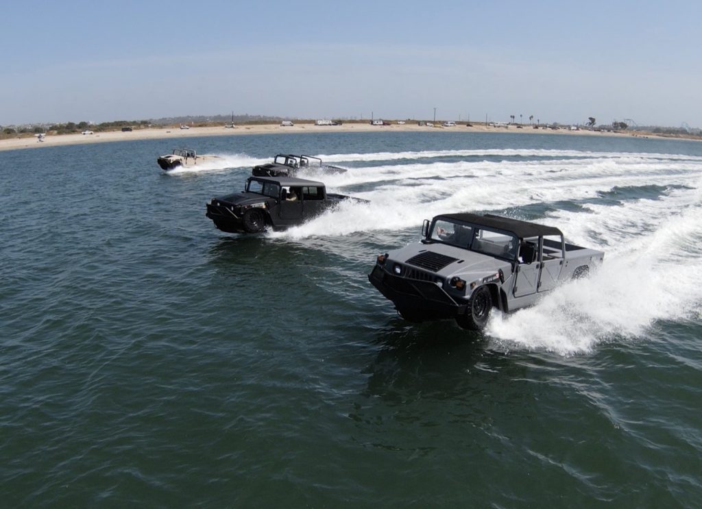 WaterCar Launches Amphibious Hummer H1: Video