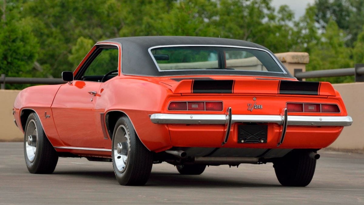 Hugger Orange 1969 Chevy Camaro Z28 Headed To Las Vegas