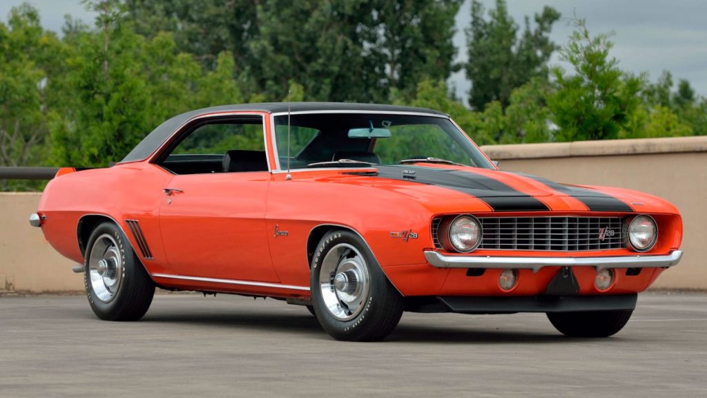 Hugger Orange 1969 Chevy Camaro Z28 Headed To Las Vegas