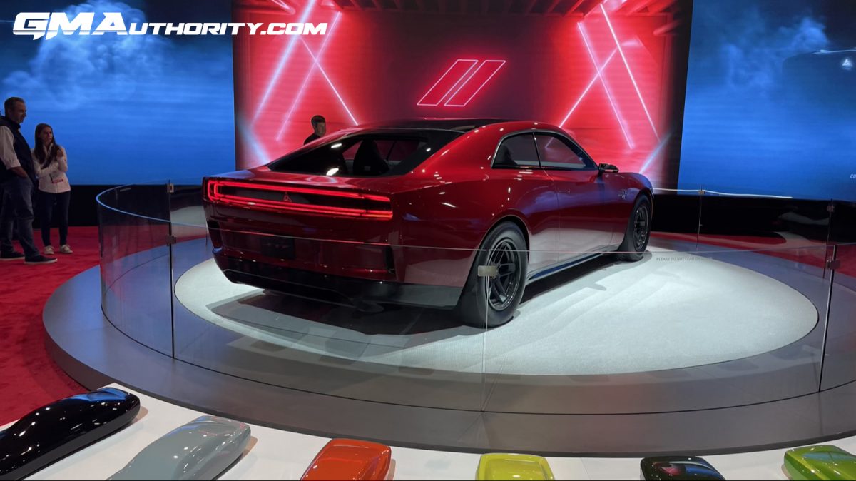 Dodge Shows Fratzonic Chambered EV Exhaust SEMA 2022: Video