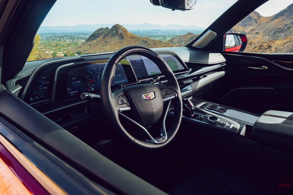 2024 Cadillac Escalade-V interior