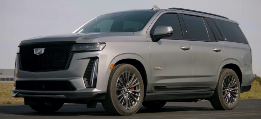 2023 Cadillac Escalade-V Is a Three-Row SUV Hiding a 682-HP V-8