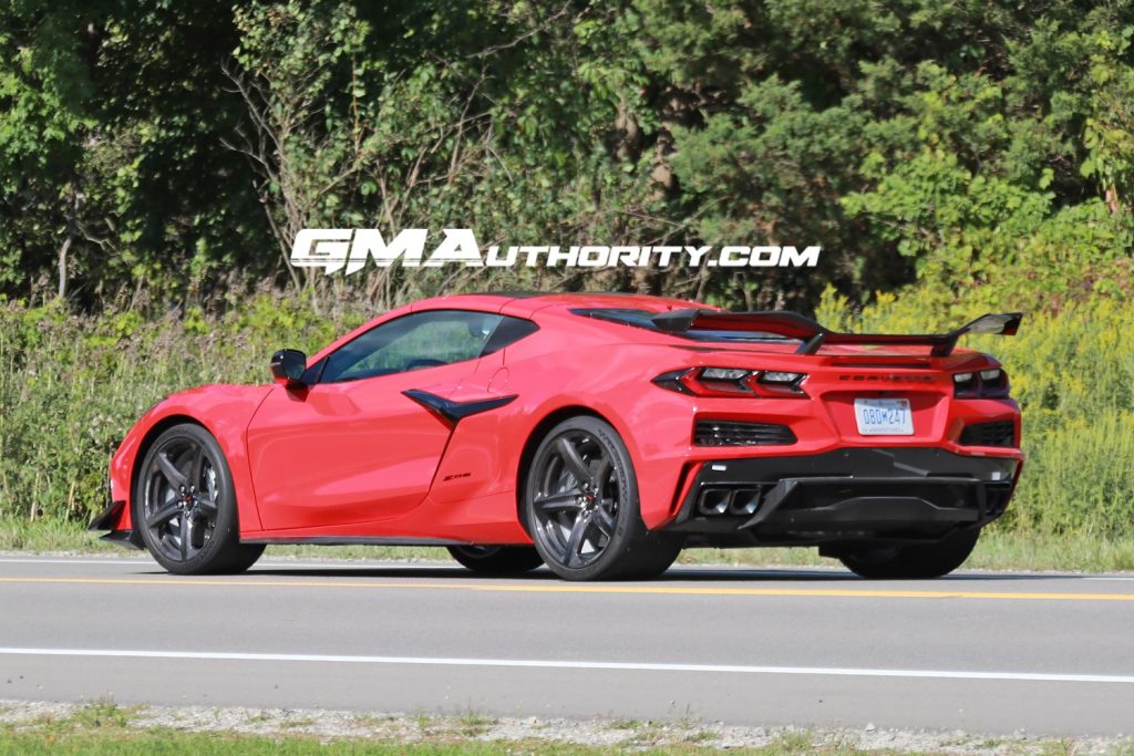 2023 Corvette Z06 With Z07 Package In Torch Red: Live Photos