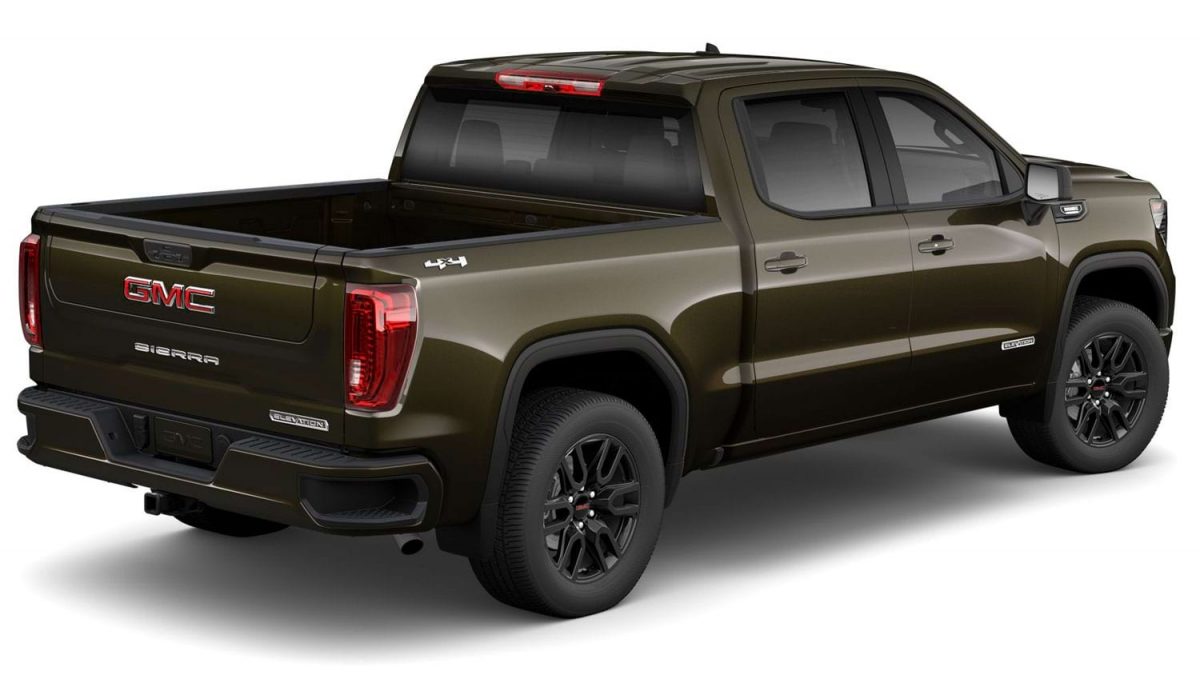 2024 GMC Sierra 1500 Deep Bronze Metallic Paint Built Out