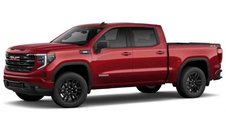 2023 GMC Sierra Gets New Volcanic Red Tintcoat Color