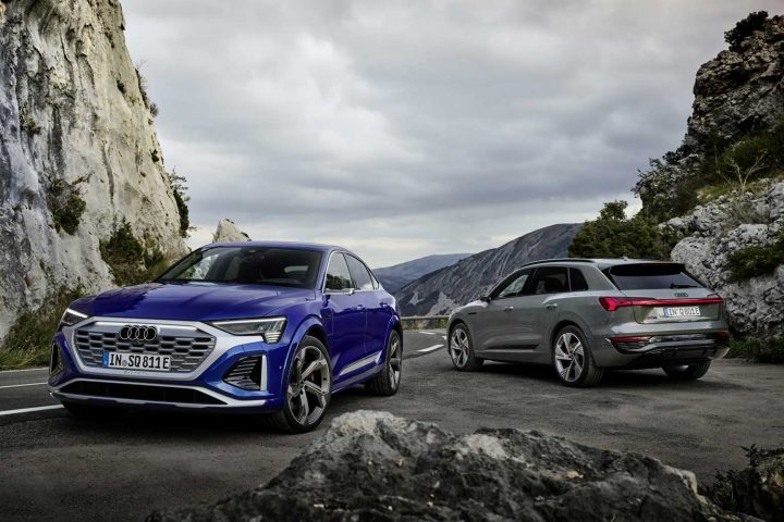 Audi Q8 e-tron SUV and Sportback.