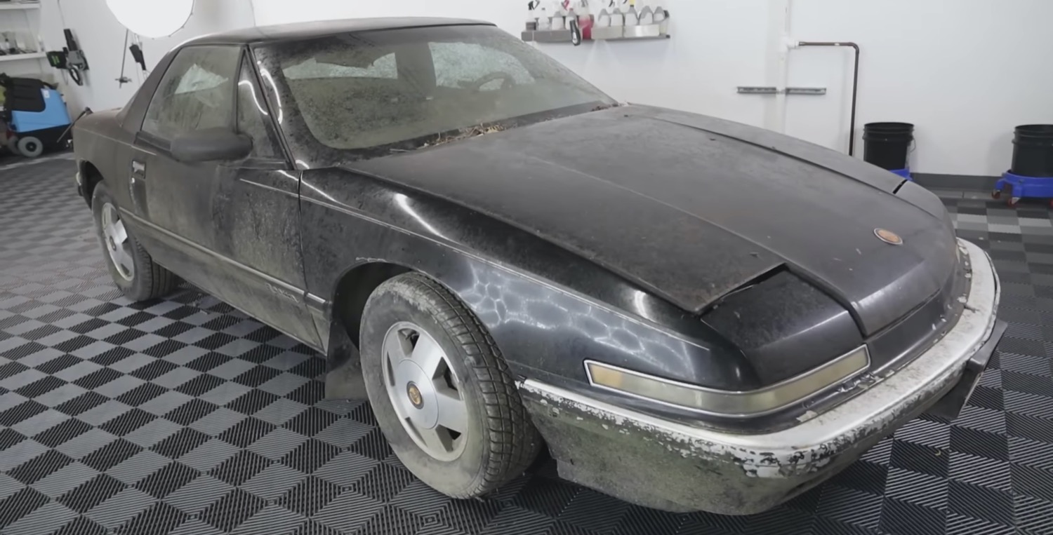 Moldy Buick Reatta Gets First Wash In 15 Years Video