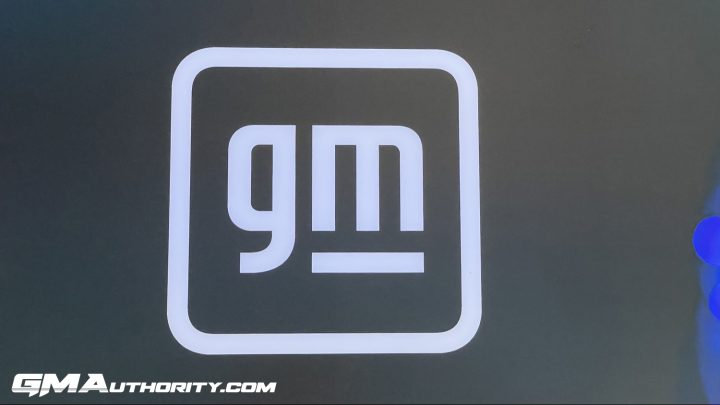 The GM logo. 