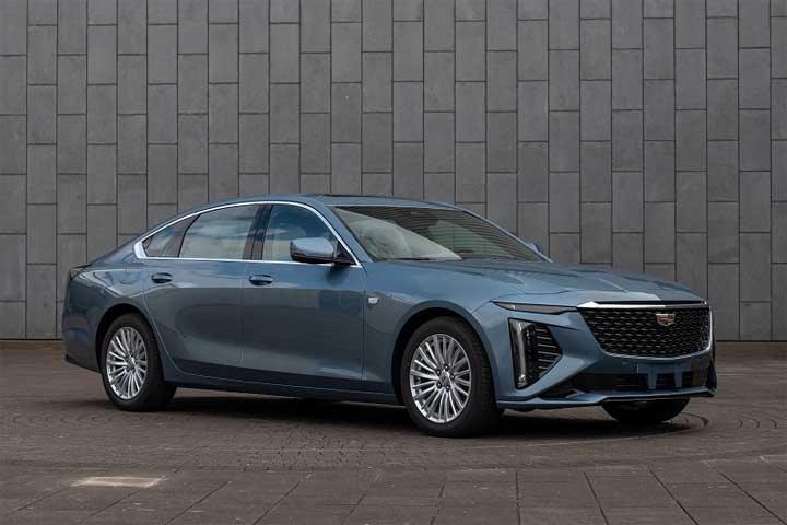 A leaked image of the next-generation Cadillac CT6.