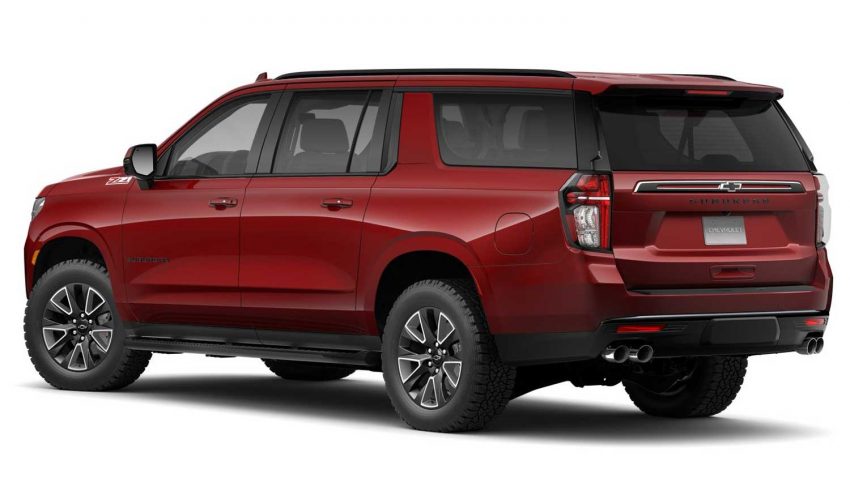 2023 Chevy Suburban Gets New Radiant Red Tintcoat Color