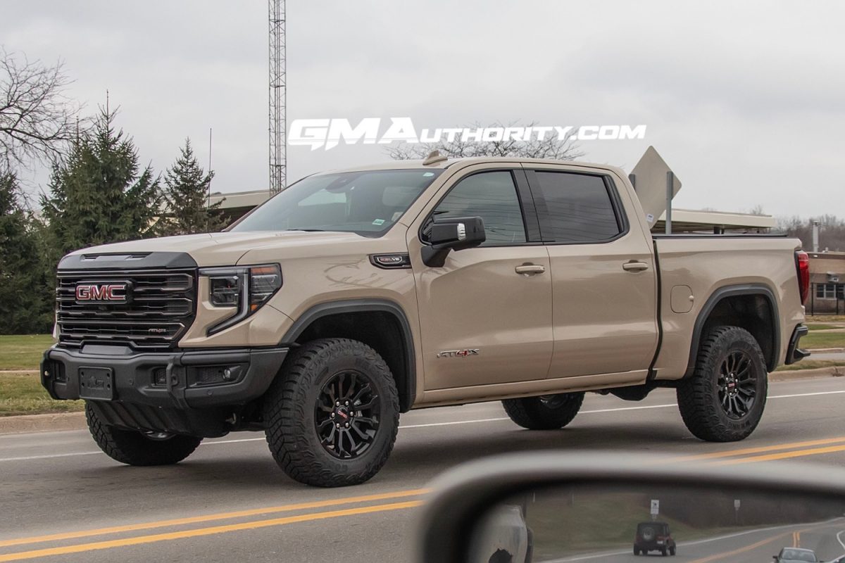 2023 GMC Sierra AT4X In Desert Sand: First Real-World Photos