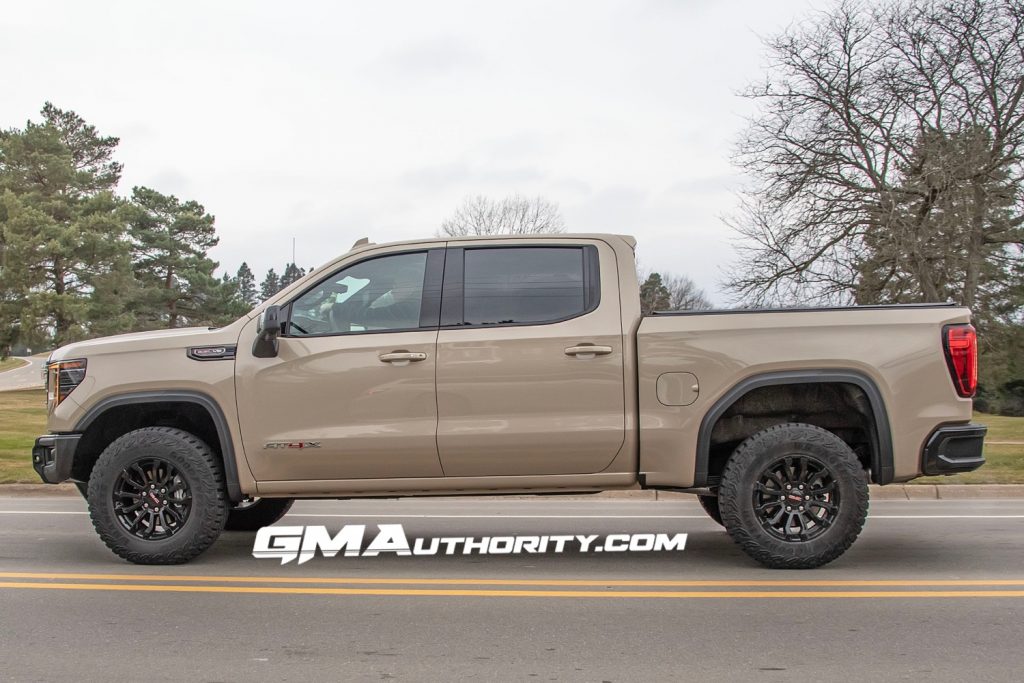 Shown here is the 2023 GMC Sierra 1500 in the off-road AT4X trim, which is joined by the first-ever Sierra AT4X AEV Edition.