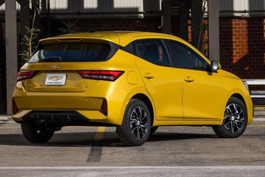 Here Is The All New 2024 Chevy Aveo Hatchback   2024 Chevrolet Aveo Hatchback LT Mexico Exterior 008 Rear Three Quarters 850x567 