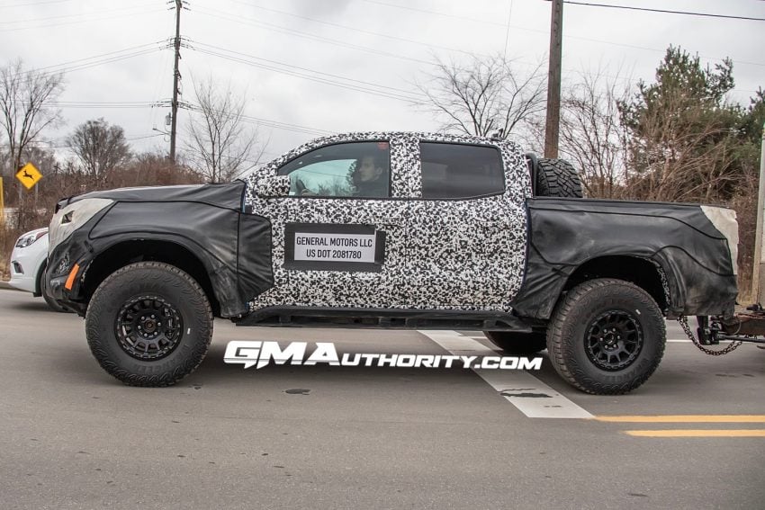 2024 Chevy Colorado ZR2 Bison Spied Testing