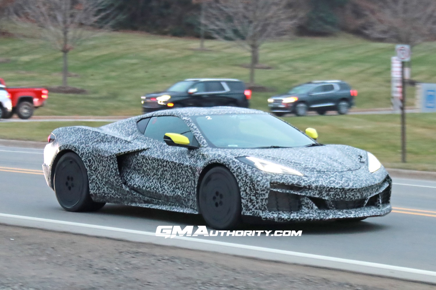 2024 Chevy Corvette ERay In RHD Spotted Testing