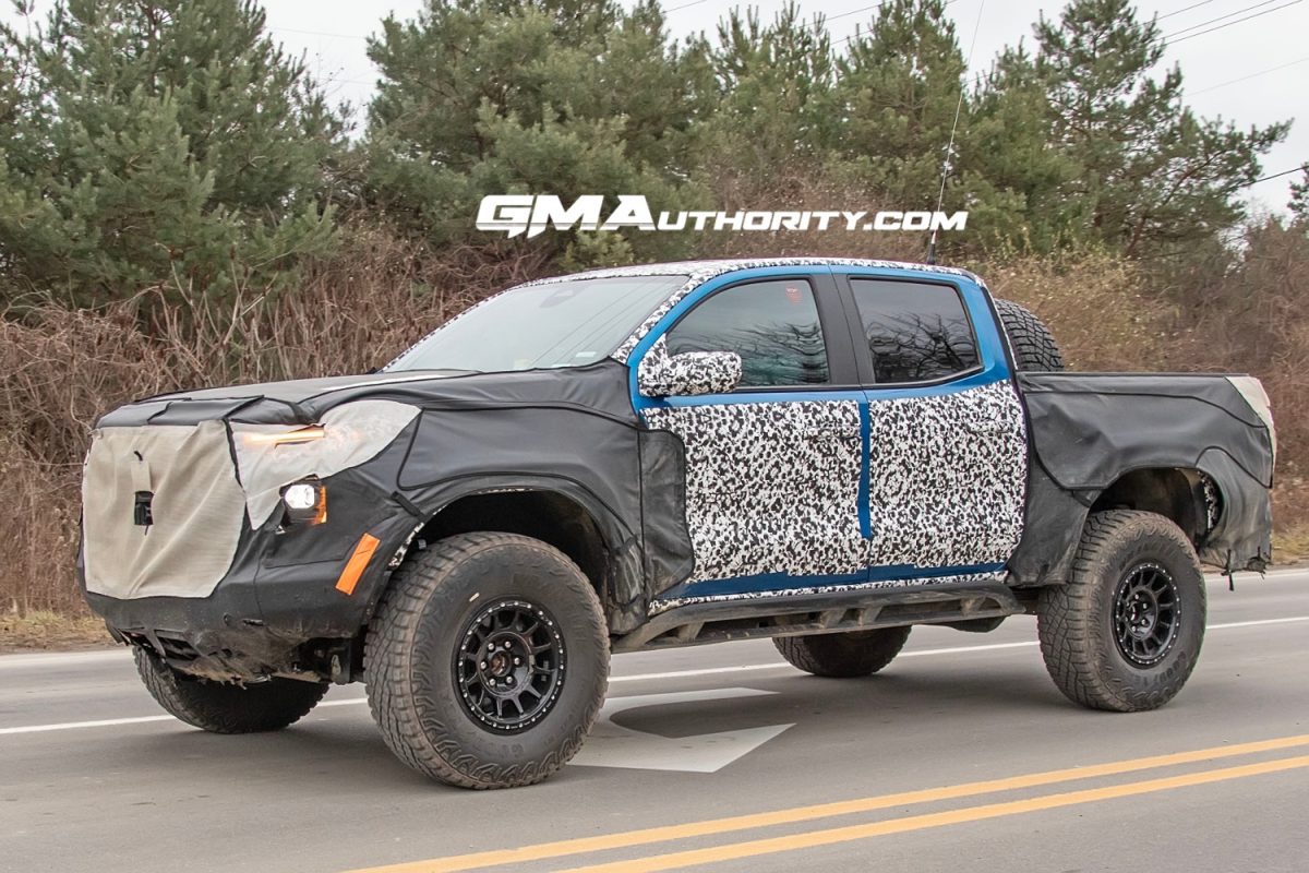 GMC Canyon AT4X AEV Edition Spotted Testing Again