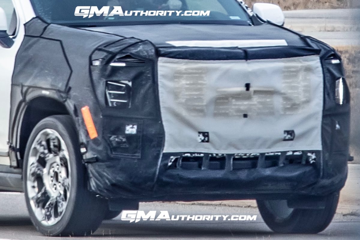 Refreshed 2024 GMC Yukon Caught Testing Again