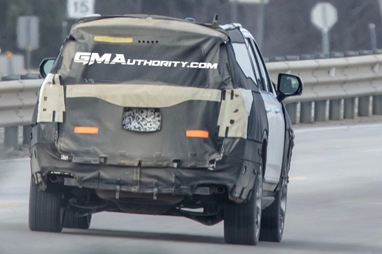 Refreshed 2024 GMC Yukon Caught Testing Again