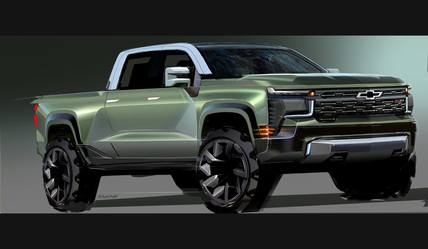 GM Design Team Shows Off Future Chevy Truck Sketches