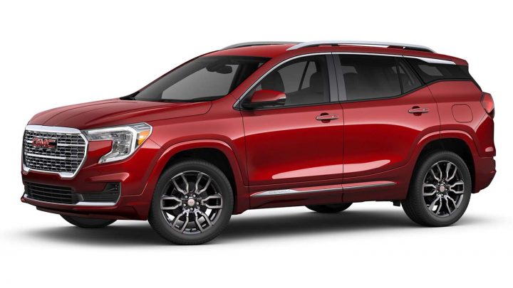 2023 GMC Terrain Gets New Volcanic Red Tintcoat Color