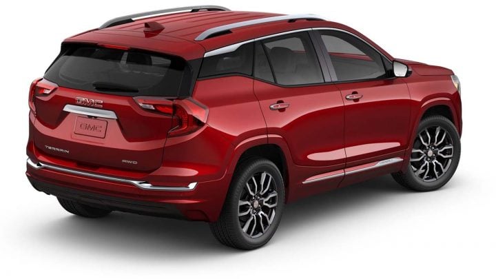 2023 Gmc Terrain Gets New Volcanic Red Tintcoat Color