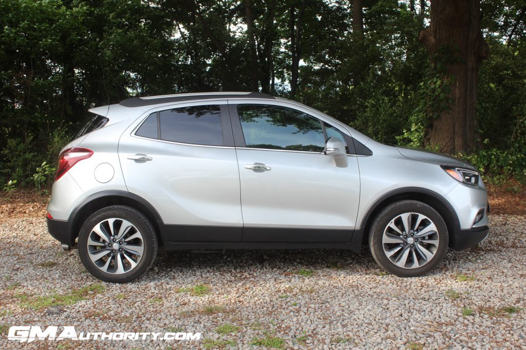 This is the discontinued Buick Encore subcompact crossover. It will be indirectly replaced by the first-ever 2024 Buick Envista.