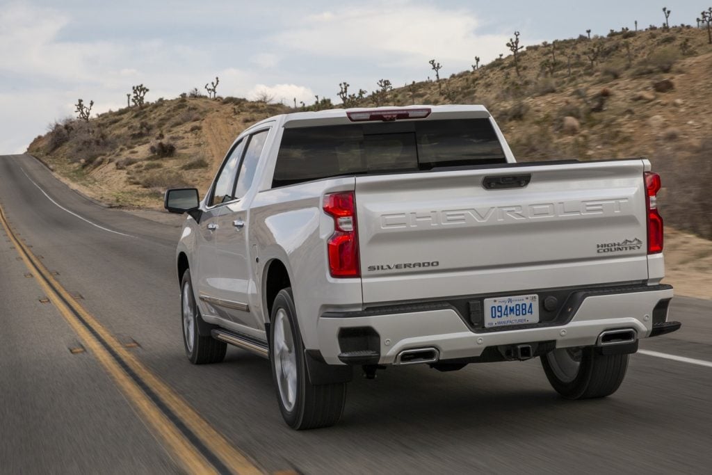 2024 Silverado Color Chart Aleda Aundrea   2022 Chevrolet Silverado 1500 High Country Iridescent Pearl Tricoat G1W Press Photos Exterior 008 Rear 1024x683 