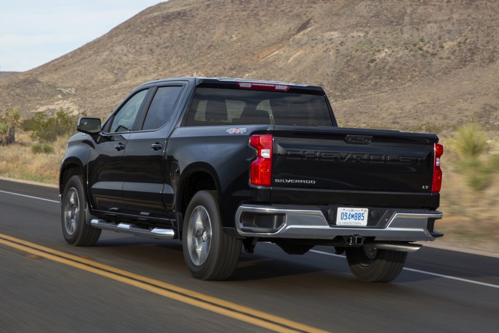 Shown here is the Chevrolet Silverado 1500 in the LT trim level.