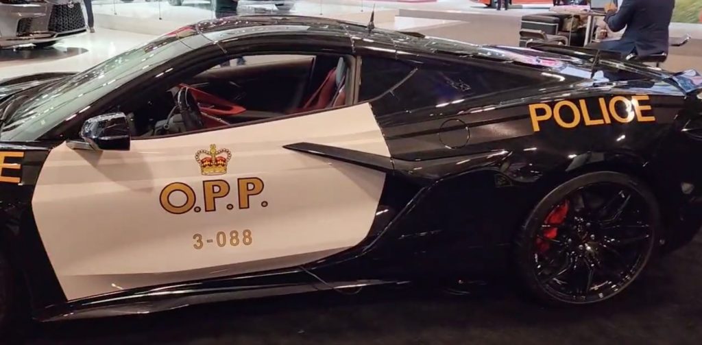 OPP Corvette Z06 Isn't A Police Car