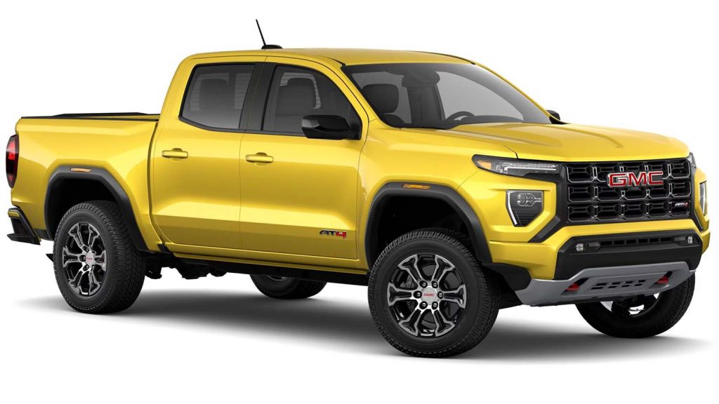 2024 GMC Canyon Solar Flare Metallic Paint Unavailable