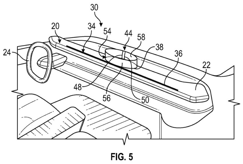 GM Files To Patent Deployable And Rollable Vehicle Screen