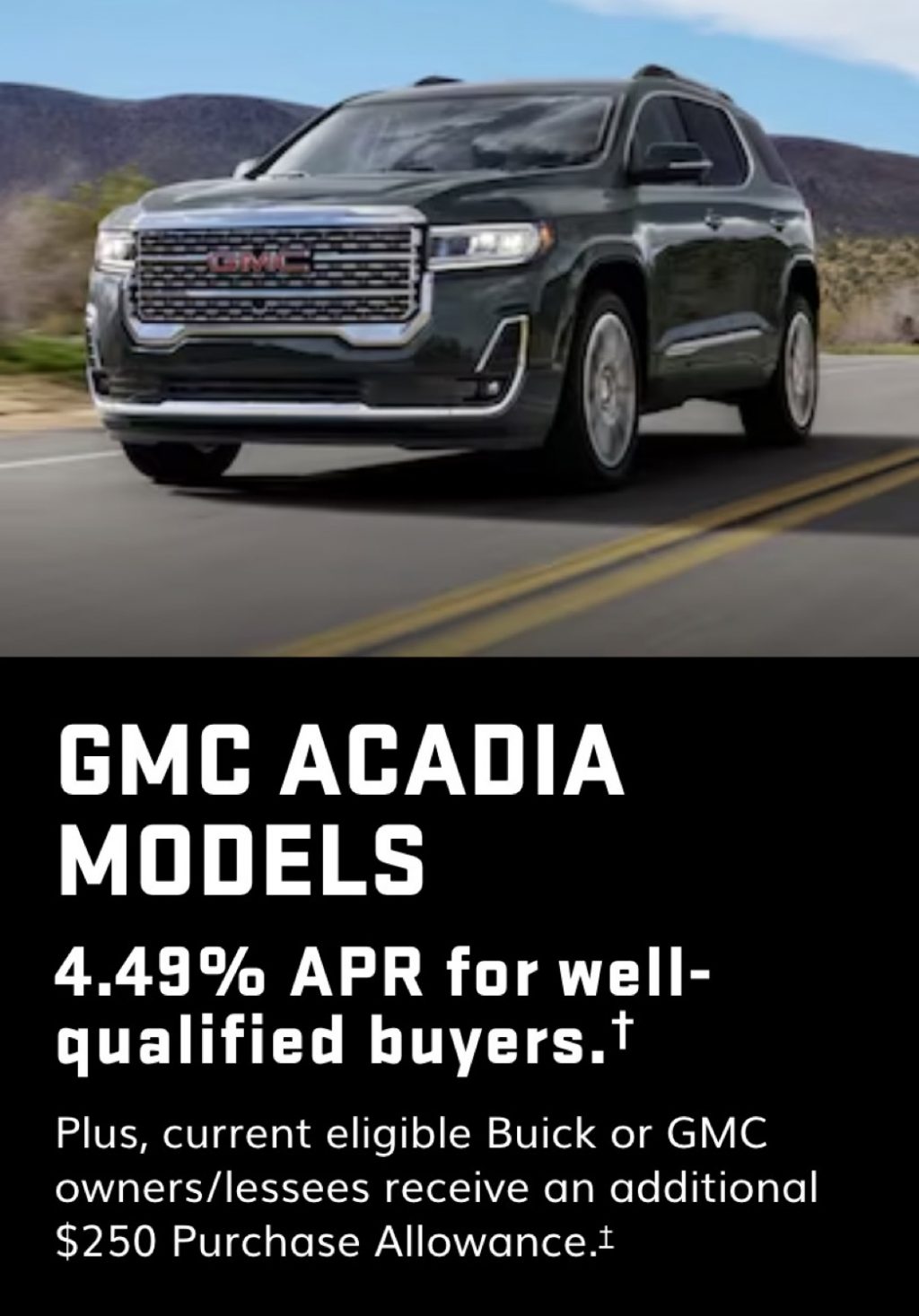 GMC Acadia Discount Offers Up To 3,000 Off In February 2023