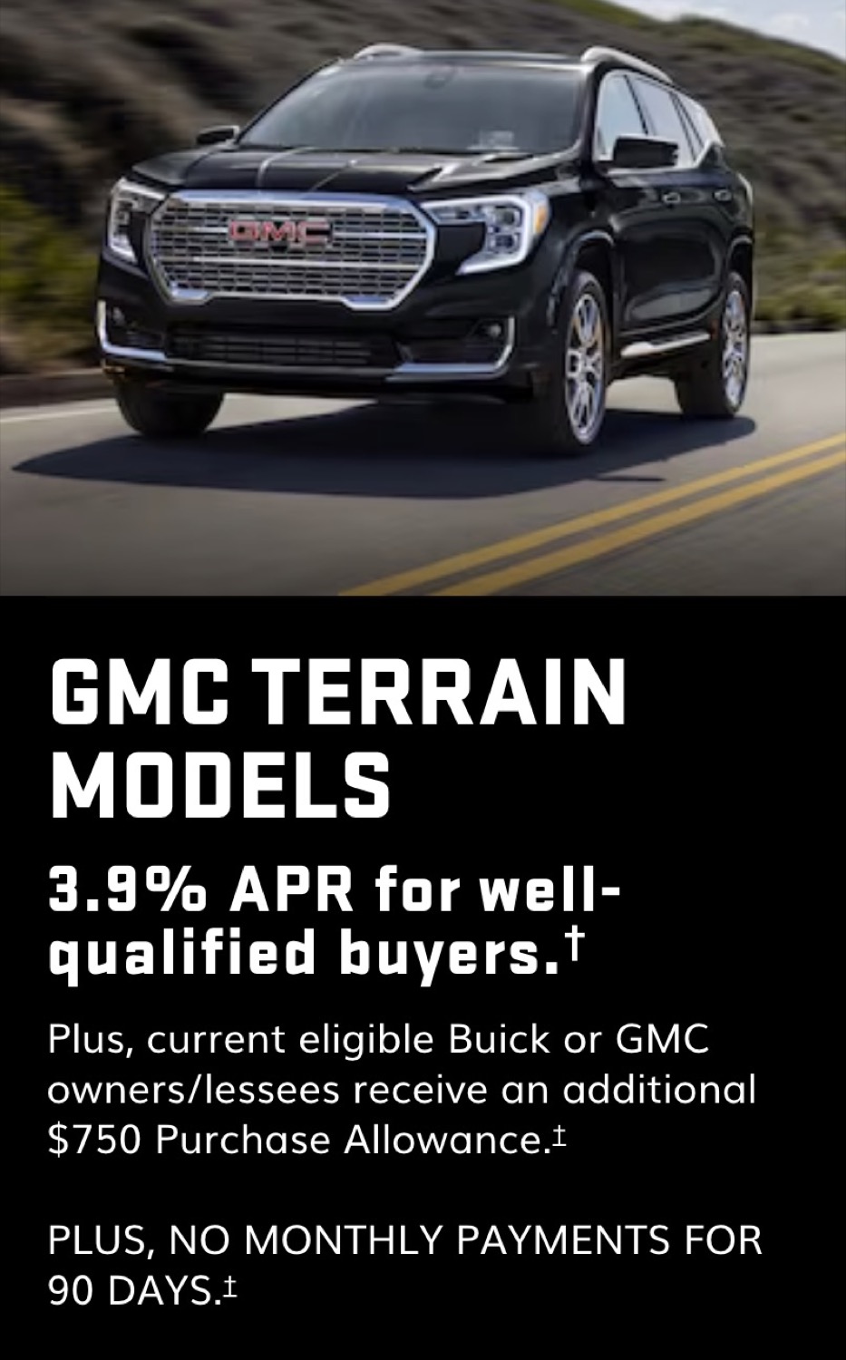 GMC Terrain Discount Offers Up To 1,500 Off February 2023