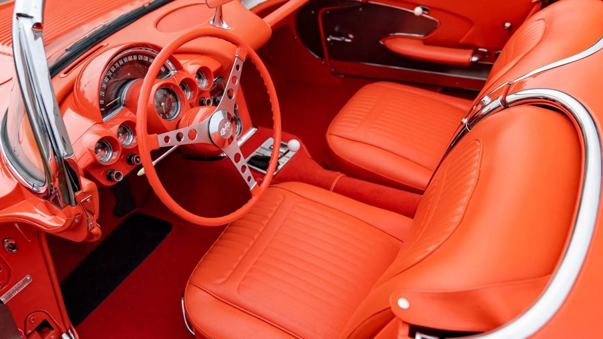 1958 Chevrolet Corvette – interior 001 – RM Sothebys – Signet Red ...