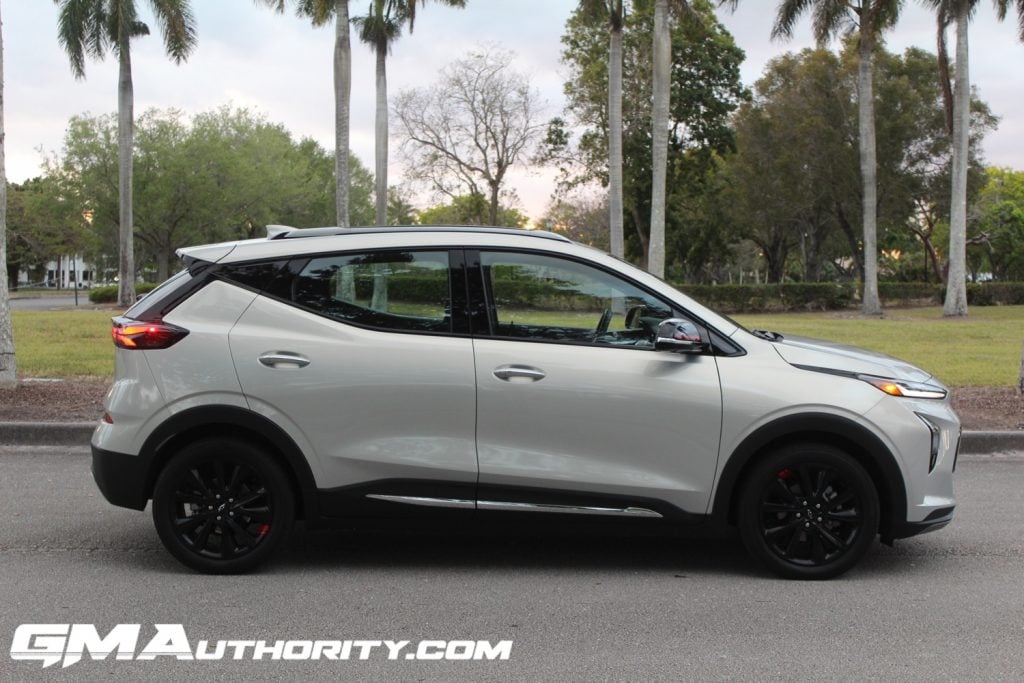 Side view of the Chevy Bolt EUV.