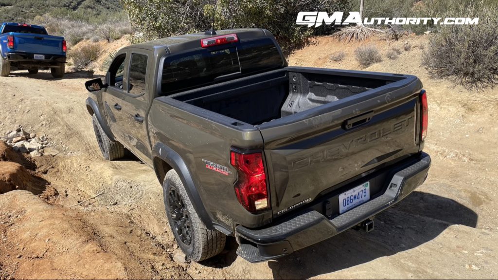 The 2023 Chevy Colorado hits the trails.