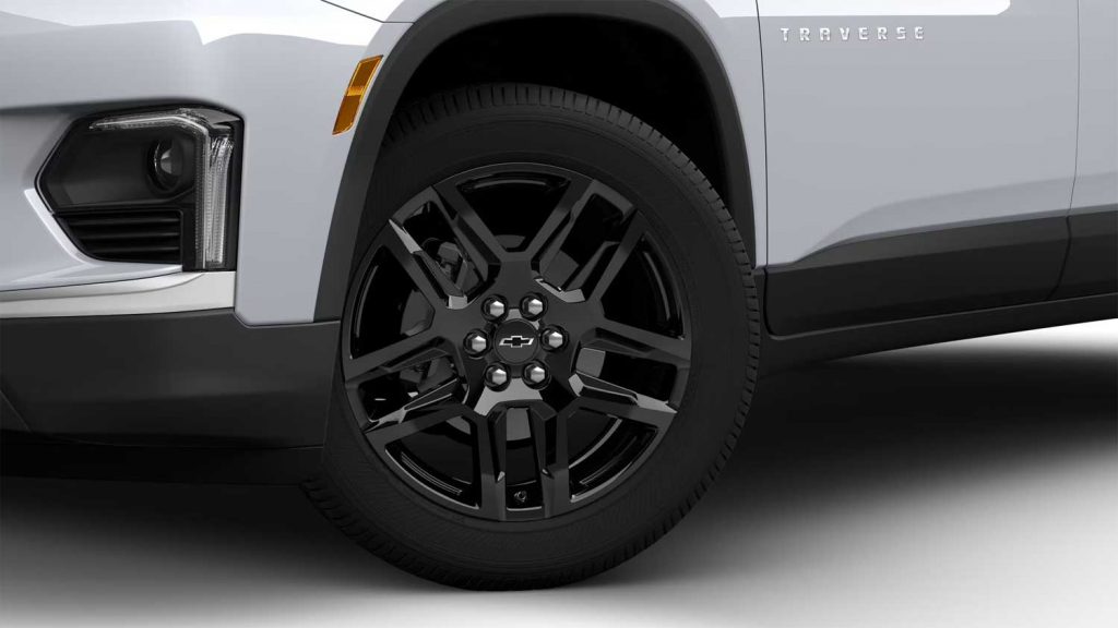 The S2D Wheel On The 2023 Chevy Traverse.