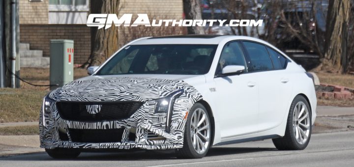 2024 CT5 V And CT5 V Blackwing Mid Size Sports Sedan 54 OFF   2024 Cadillac CT5 V Blackwing Refresh Prototype Spy Shots March 2023 Exterior 001 720x340 