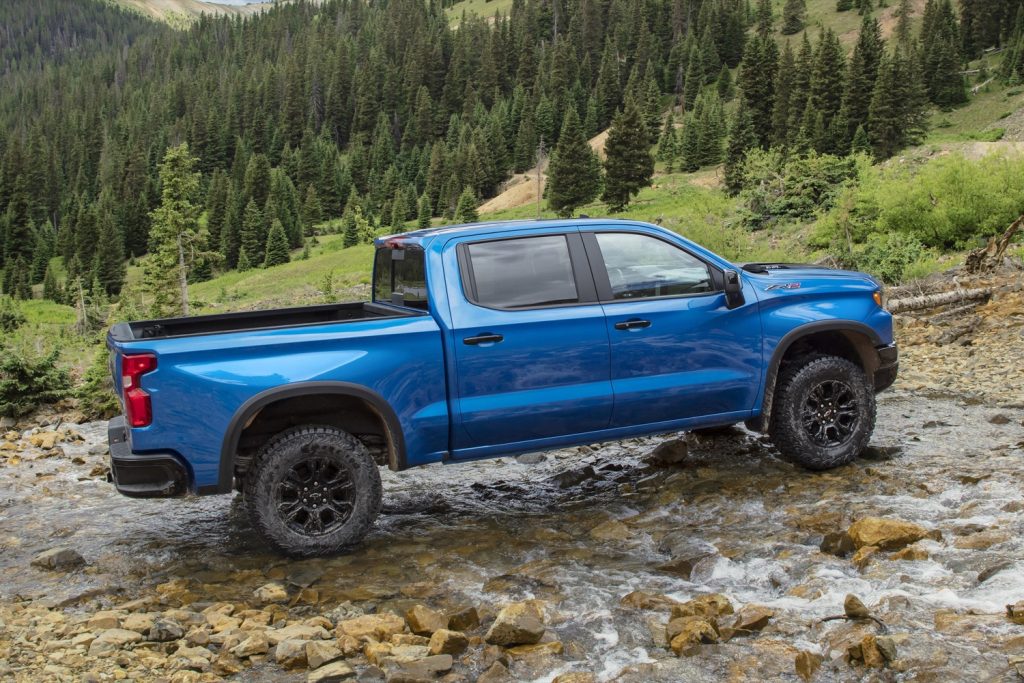 Shown here is the 2024 Chevrolet Silverado 1500 ZR2 off-road, light duty full-size pickup truck, which will offer the Duramax diesel engine.