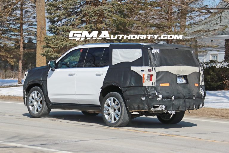 2025 Chevy Tahoe High Country Spied Testing Again