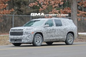 Next-Gen 2024 Chevy Traverse LT Caught Testing