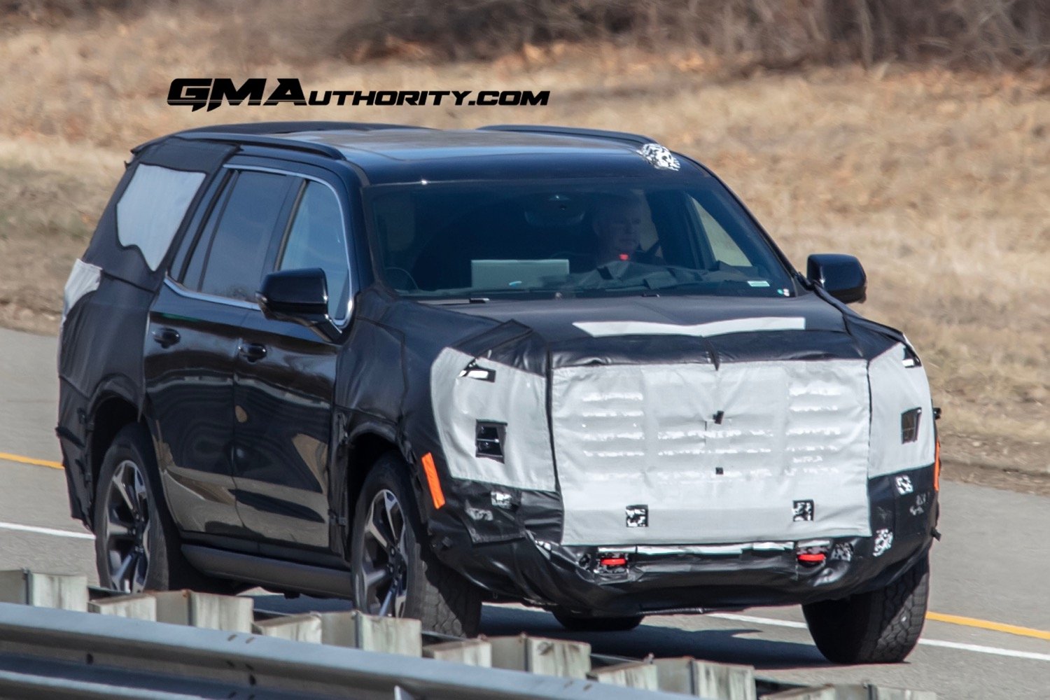 GMC Acadia Denali Production Begins At Lansing Delta GM Authority   2024 GMC Yukon AT4 Refresh Prototype Spy Shots March 2023 Exterior 001 