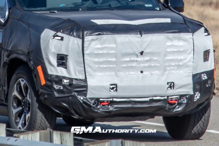 Refreshed 2024 GMC Yukon AT4 Spied Testing Photos