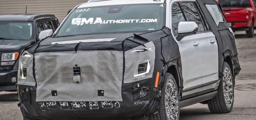 2024 GMC Yukon Spied Rolling On 24 Inch Wheels   2024 GMC Yukon XL Refresh Prototype Spy Shots 24 Inch Wheels March 2023 Exterior 001 520x245 