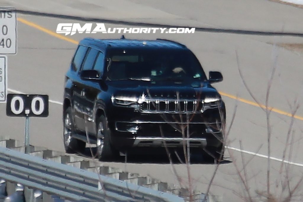 An image of the Wagonner undergoing benchmarking at the GM Milford Proving Grounds.