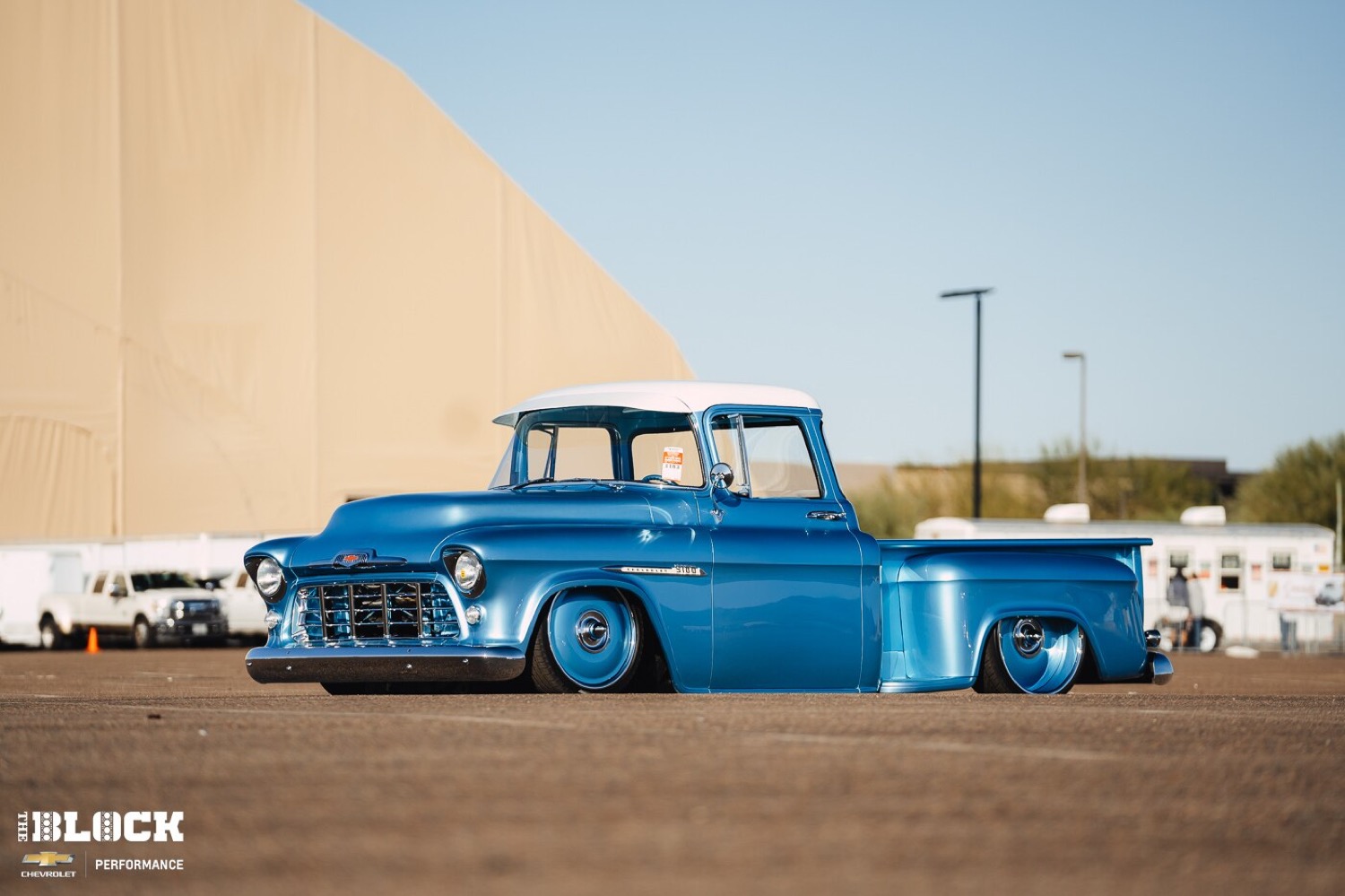 Pick of the Day: 1955 Chevy Bel Air resto-mod in blue