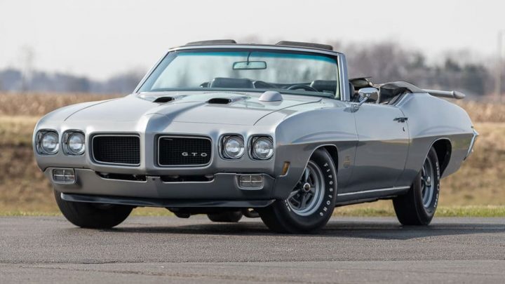 Rare 1970 Pontiac GTO Judge muscle car sold for record $1.1 million