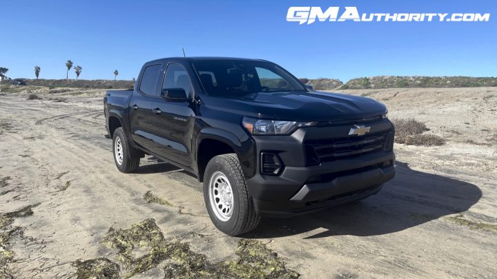Some Chevy Silverado and Chevy Colorado units are being recalled for faulty fuel injectors. Shown here is a 2023 Chevy Colorado WT.