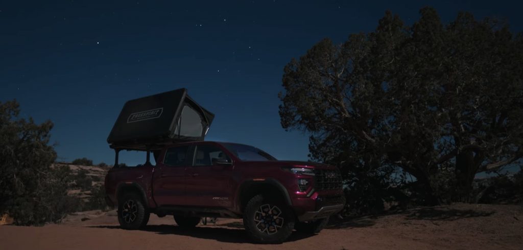 Gmc canyon 2025 roof top tent